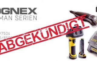 Abkündigung Cognex DataMan