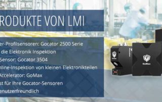 Titelbild Beitrag zu LMI Technologies Gocator 2500 3504 und GoMax