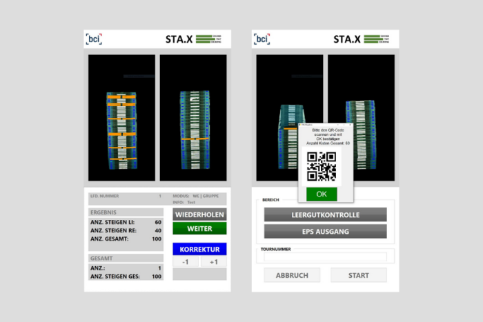 STA.X Frontend Detailansicht Dialog